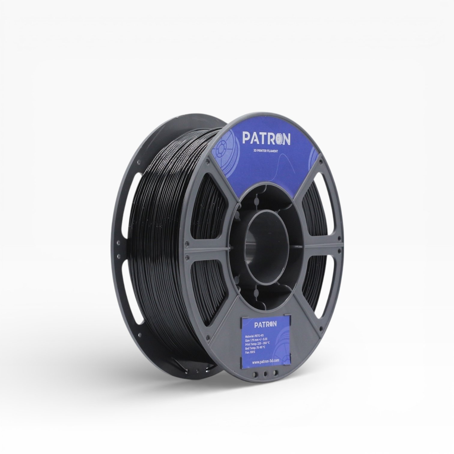 Black PETG HS 3d filament patron 2 Patron petg black