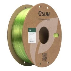 esun pla clear translucent green
